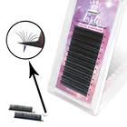 Искусственные ресницы MASSCAKU 2d-6d, магнитные, с камелией, 1S