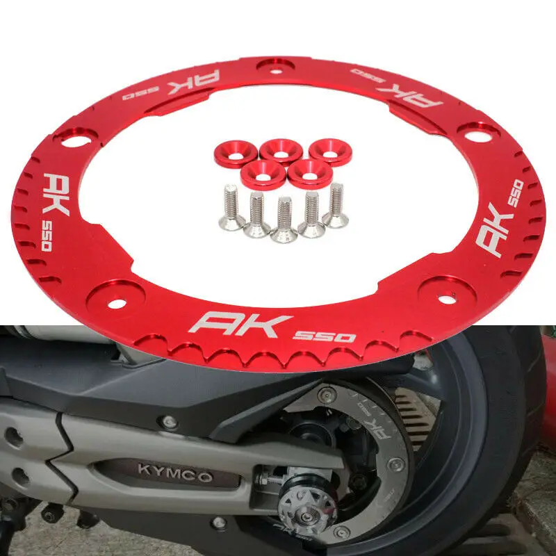 

For KYMCO AK550 17-18 Motorcycle CNC Transmission Belt Pulley Protective Cover