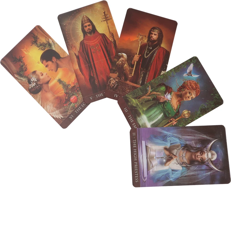 78 Arcanum Tarot карты персональное гадания Destiny silverdeck настольная игра солитер