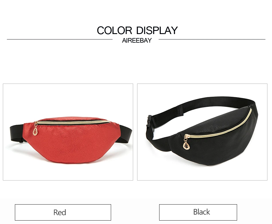 AIREEBAY повседневная женская сумка на пояс, брендовая дизайнерская сумка на пояс в стиле ретро, сумка на пояс для девочек, новинка, Маленькая кожаная сумка на грудь для путешествий