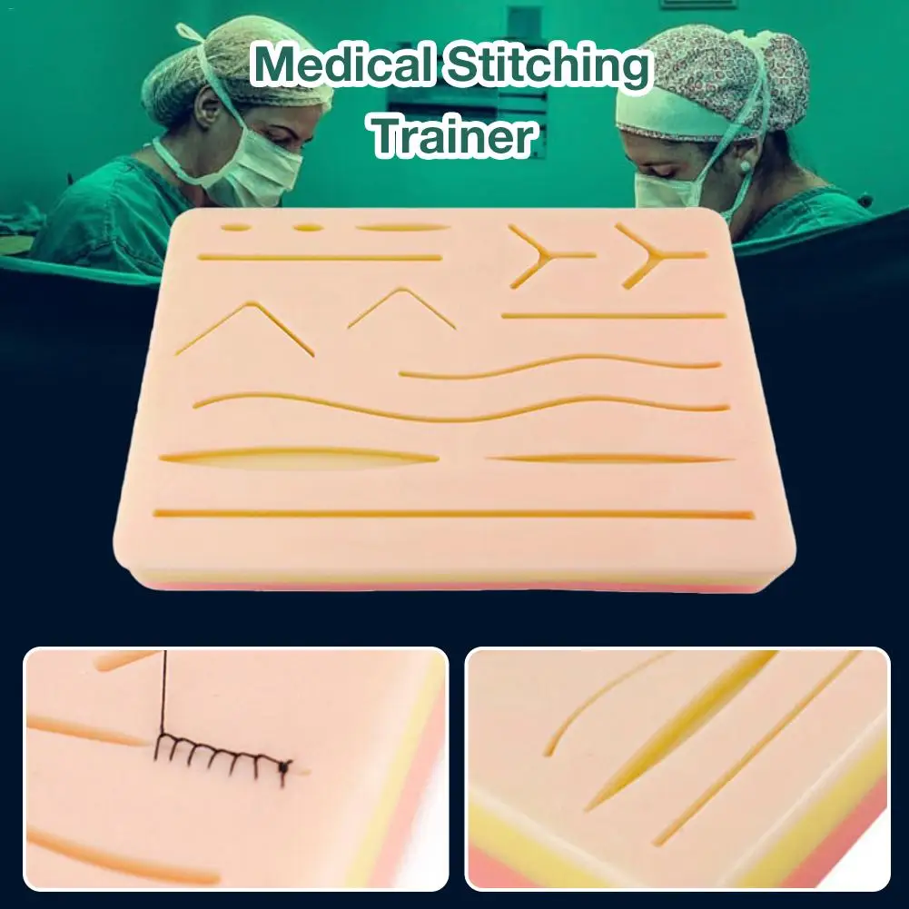 Медицинский комплект накладки на шовный шов для хирургических тренировок