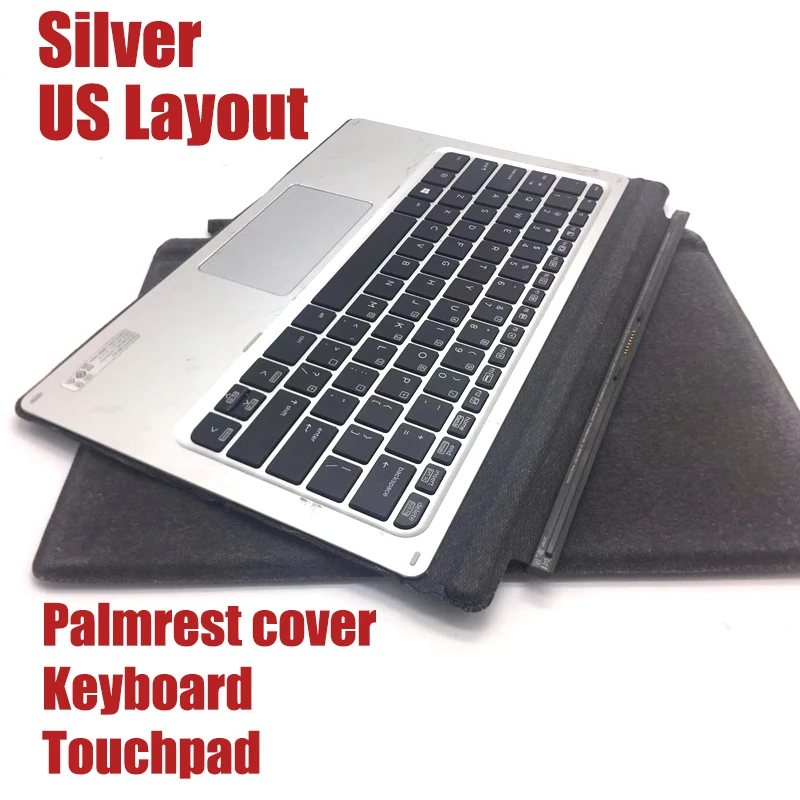 Comprar Nuevo Para HP Elite X2 1012 G1 HSTNN-d72k Cubierta De Reposamanos Para Portátil Nos Teclado Y Touch Hp Ad Enligsh Diseño 845651-001 846748-0