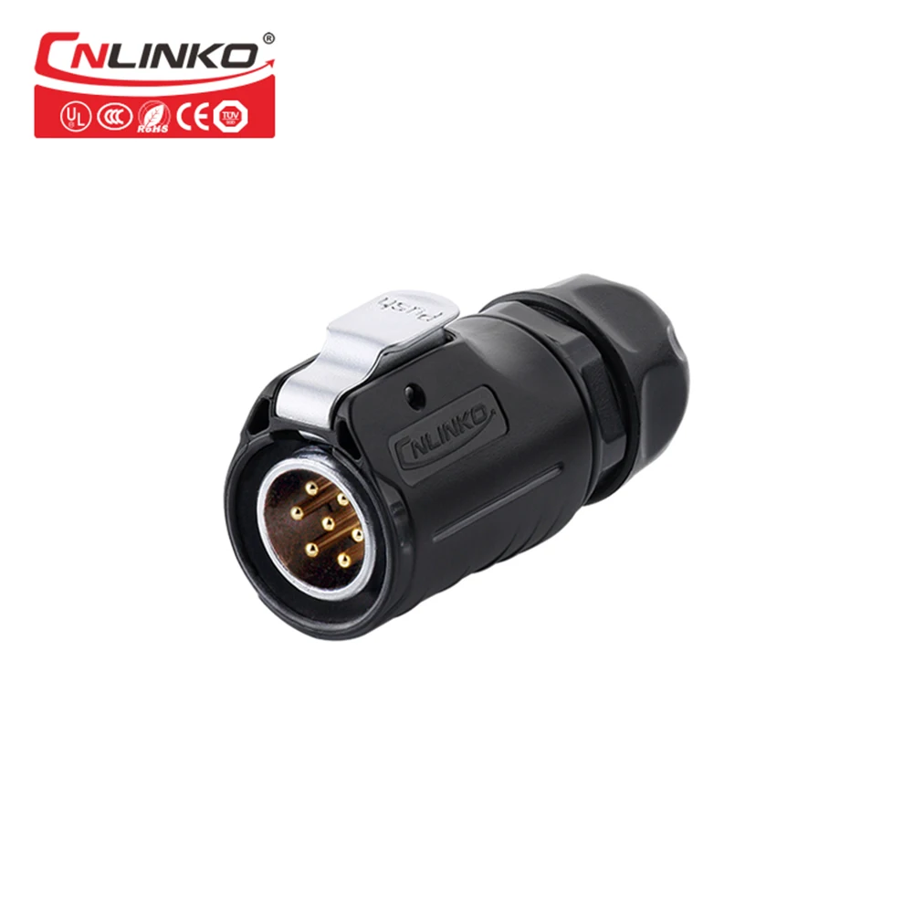 Cnlinko LP20 20 мм авиационный Мужской Кабельный разъем 7Pin 12A женский кабель адаптер