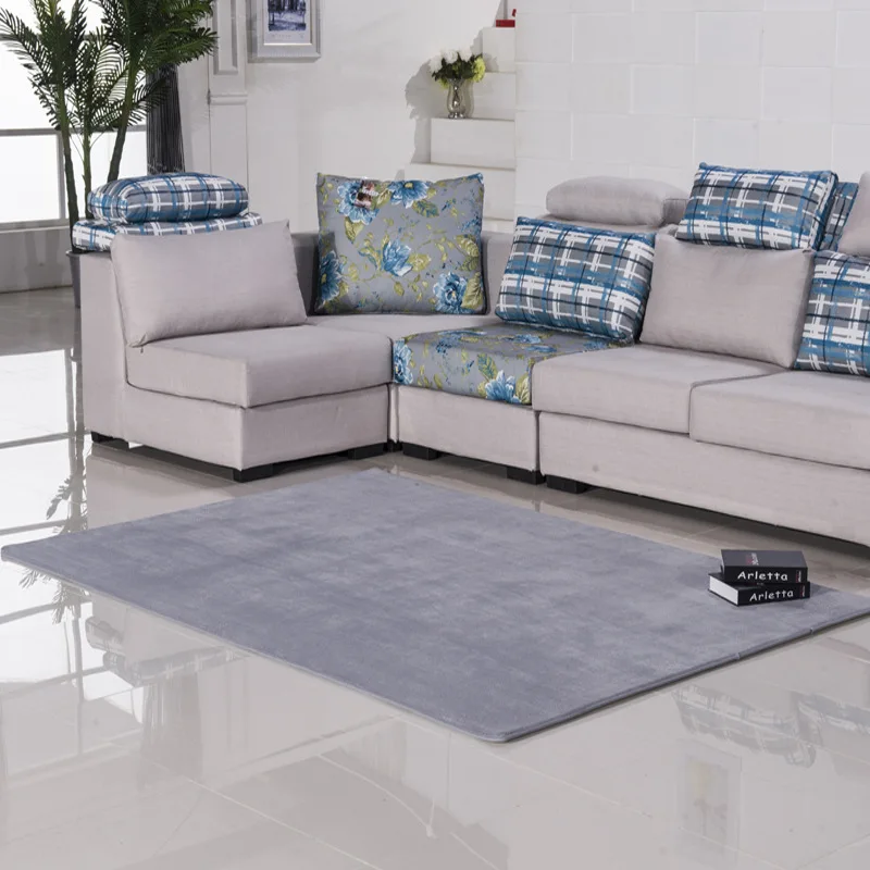 

Nordic Fluffy Carpet Anti-Slip Soft Carpets Mat For Office Bedroom Living Room Floor Blanket Rug Home Decorators Rectangle Rugs
