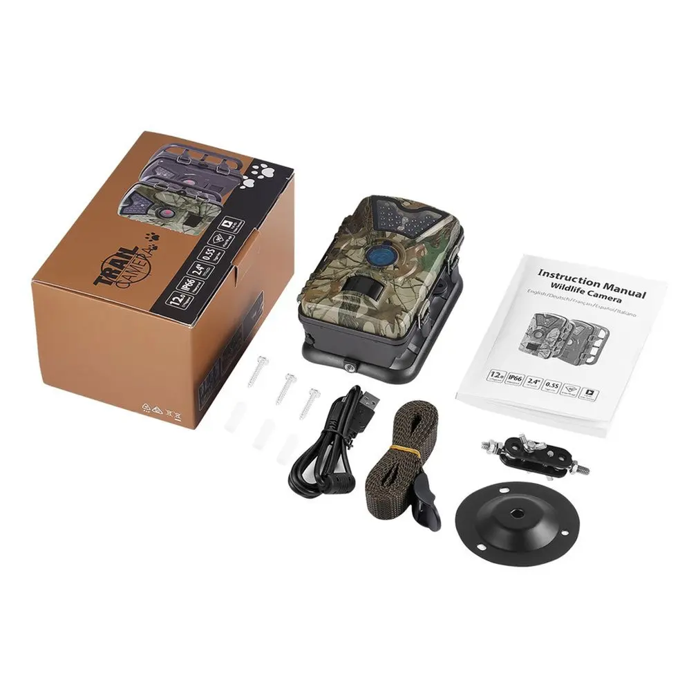 2.0MP HD1080P игра Trail Скаутинг охотничья камера с датчиком движения ИК светодиоды