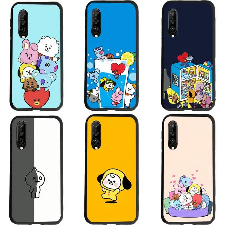 

Luxury Cartoons BT21 Phone Case for Huawei honor 7A 8X 8s 9 9X 10 10i 20 30 Play lite pro s Fundas cover