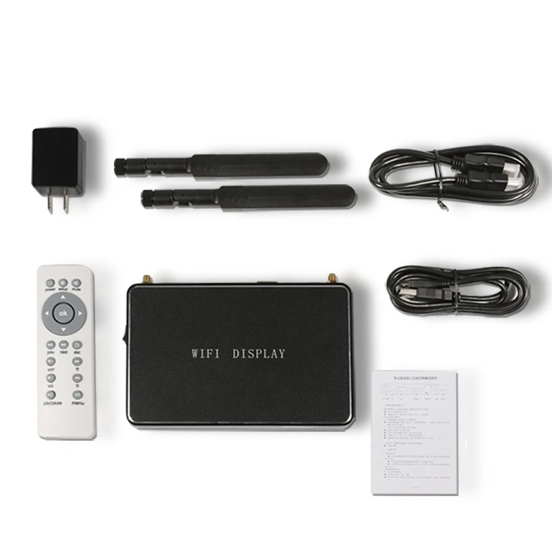 

1080P HD 5G WiFi Display Receiver HDMI VGA TV Stick Anycast Miracast DLNA Airplay Dongle Box for Windows Phone-US Plug