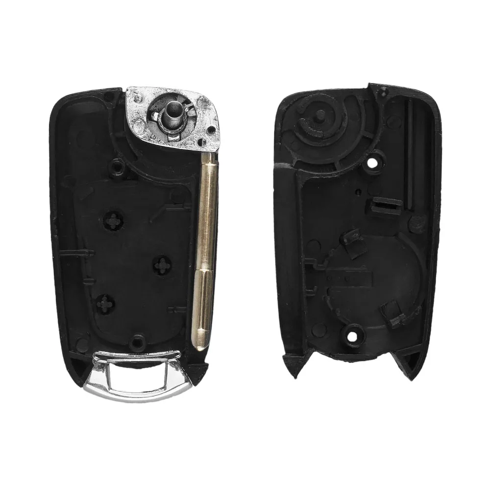 KEYYOU 10X Replacement Car Styling Good Quality 3 Buttons Remote Folding Key Flip Shell Case Uncut Blank For Ford Focus Mondeo | Автомобили