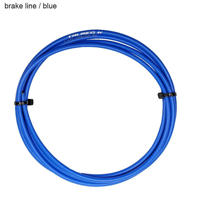 brake line blue 3 м велосипедные тормозные кабели универсальные MTB Горная дорога велосипед переключения передач провод труба трубка тормозной магистрали корпус 4 мм 5 мм запчасти для велосипеда - Цвет: brake line blue