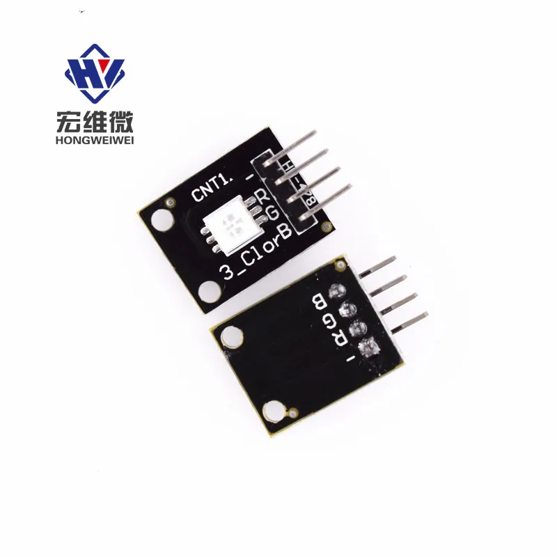 5pcs KY-009 PWM Modulator RGB SMD LED Modul 3 Color Light for Arduino DIY Starter Kit MCU Raspberry CF Board Three Primary Color