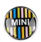 S10 Для MINI Cooper JCW F54 F55 F56 F57 F60 наклейка для передней решетки радиатора пластина для MINI Countryman R55 R56 R60 R61 аксессуары для стайлинга автомобилей - Название цвета: S10