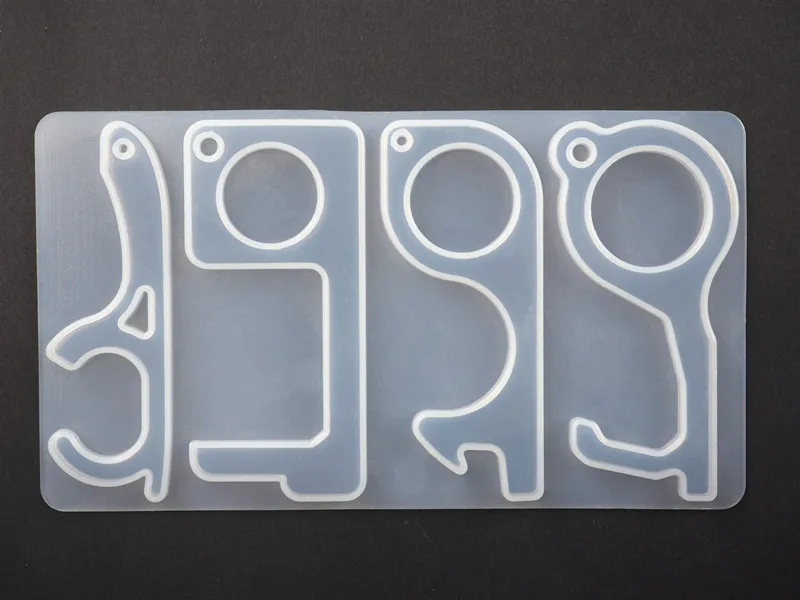 Прозрачная зеркальная силиконовая форма для смолы | Украшения и аксессуары