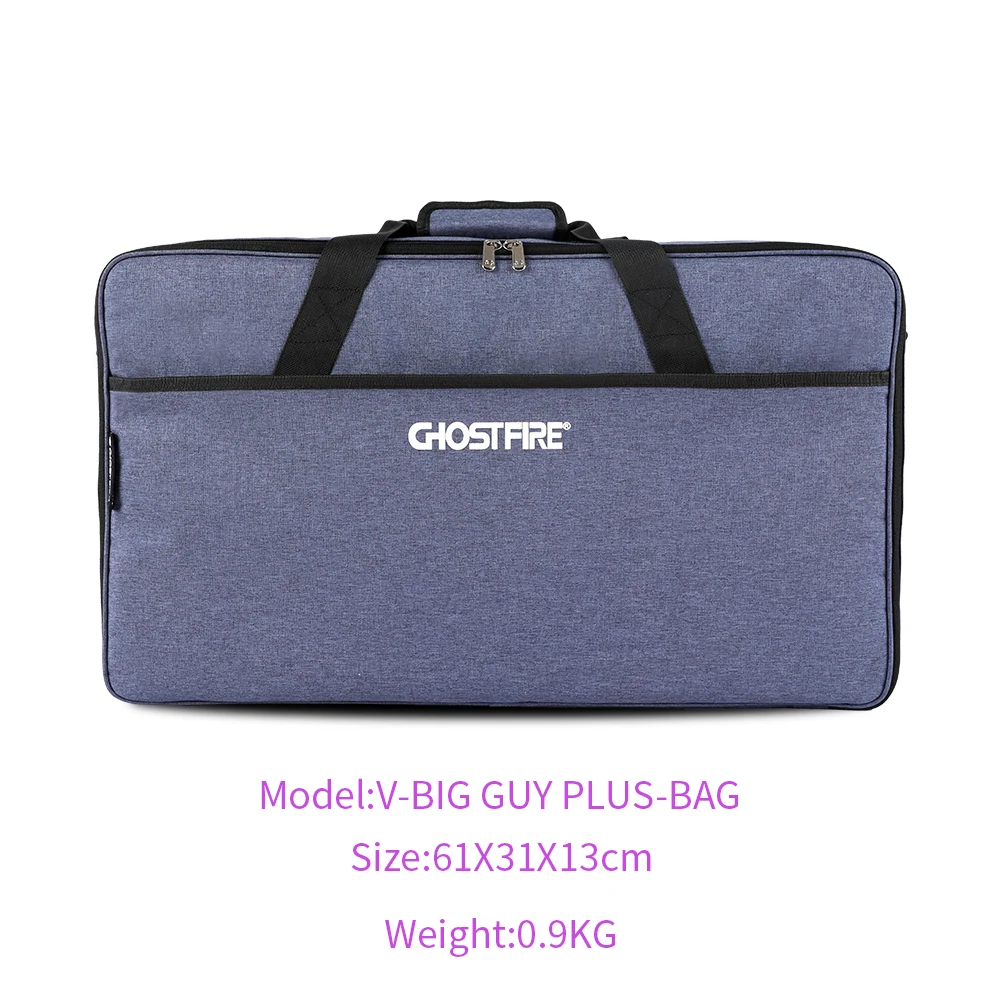 Ghost Fire Victor алюминиевая Педальная доска для гитарных эффектов с сумкой переноски