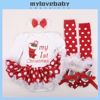 2021 new christmas baby costumes romper dress princess birthday cosplay party outfit bebes jumpsuit newborn baby girls clothes