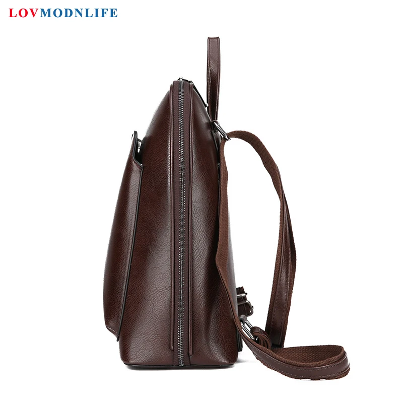 Роскошный дизайнерский женский рюкзак кожаный водонепроницаемый дорожный ранец
