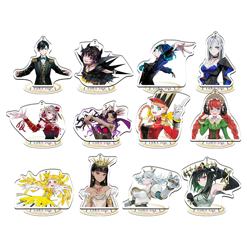

Anime Takt Op Destiny Figure Acrylic Stand Decor Keychain Takt Asahina Nutcracker Unmei Model Action Toy 9cm Fans Collect Prop