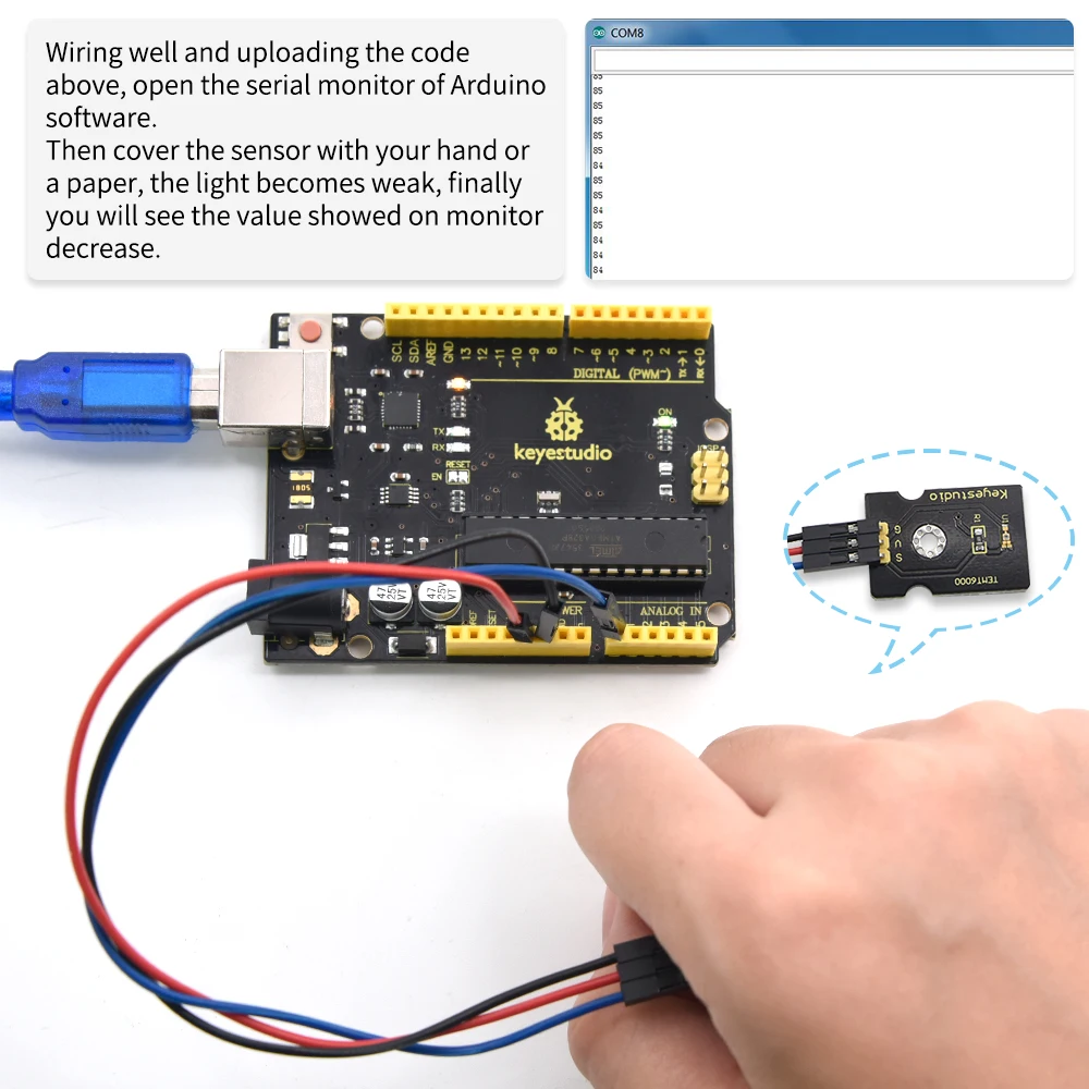 Новинка! Модуль датчика окружасветильник TEMT6000 для Arduino UNO MEGA2560|sensor module|ambient light