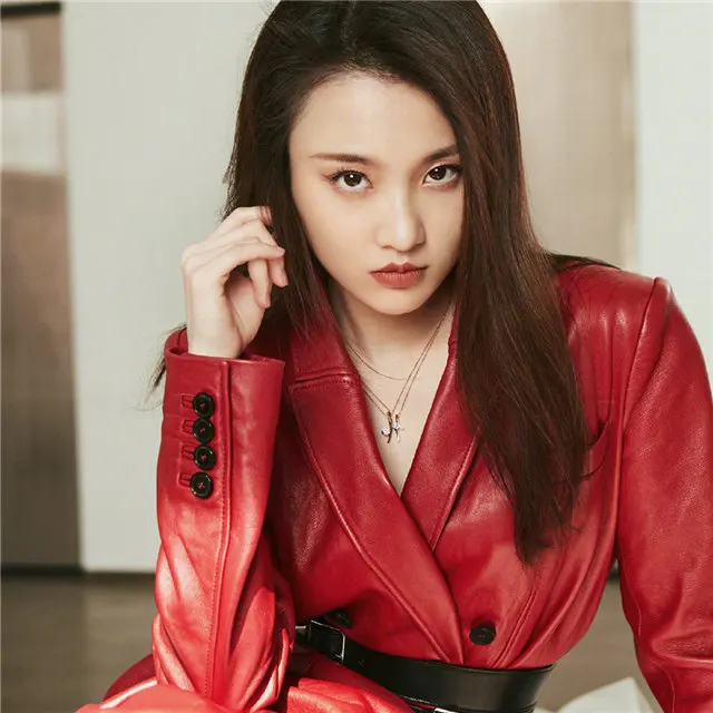 

Jacket 100% Leather Real Genuine Autumn Women Clothes Korean Vintage Long Sheepskin Coat Female Jackets Windbreaker 19520