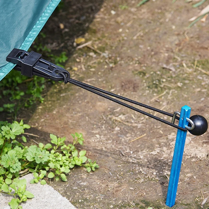 

10Pcs Emergency Tarp Clips Car Boat Clamp Covers Tents Tie Down Awning Set Outdoor Tools