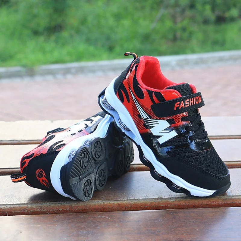 Детская спортивная обувь с воздушной подушкой кроссовки для мальчиков