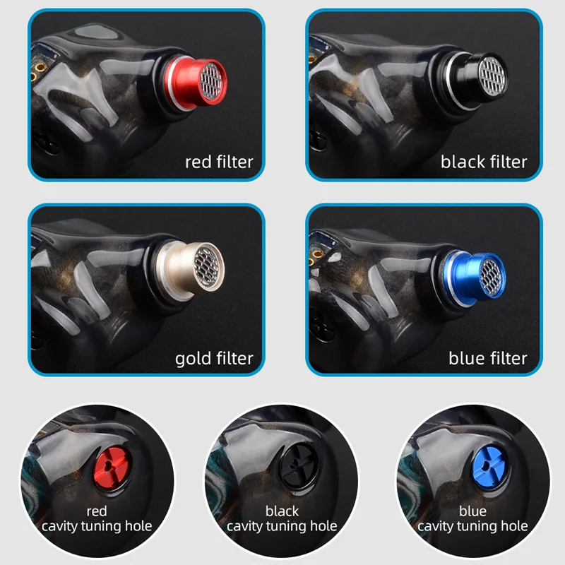 LZ A4 PRO In Ear HiFi Earphone 1 CNT Diaphragm DD + 3 Knowles BA Resin Headset Replaceable Filter And Cavity Tuning Hole IEM | Электроника