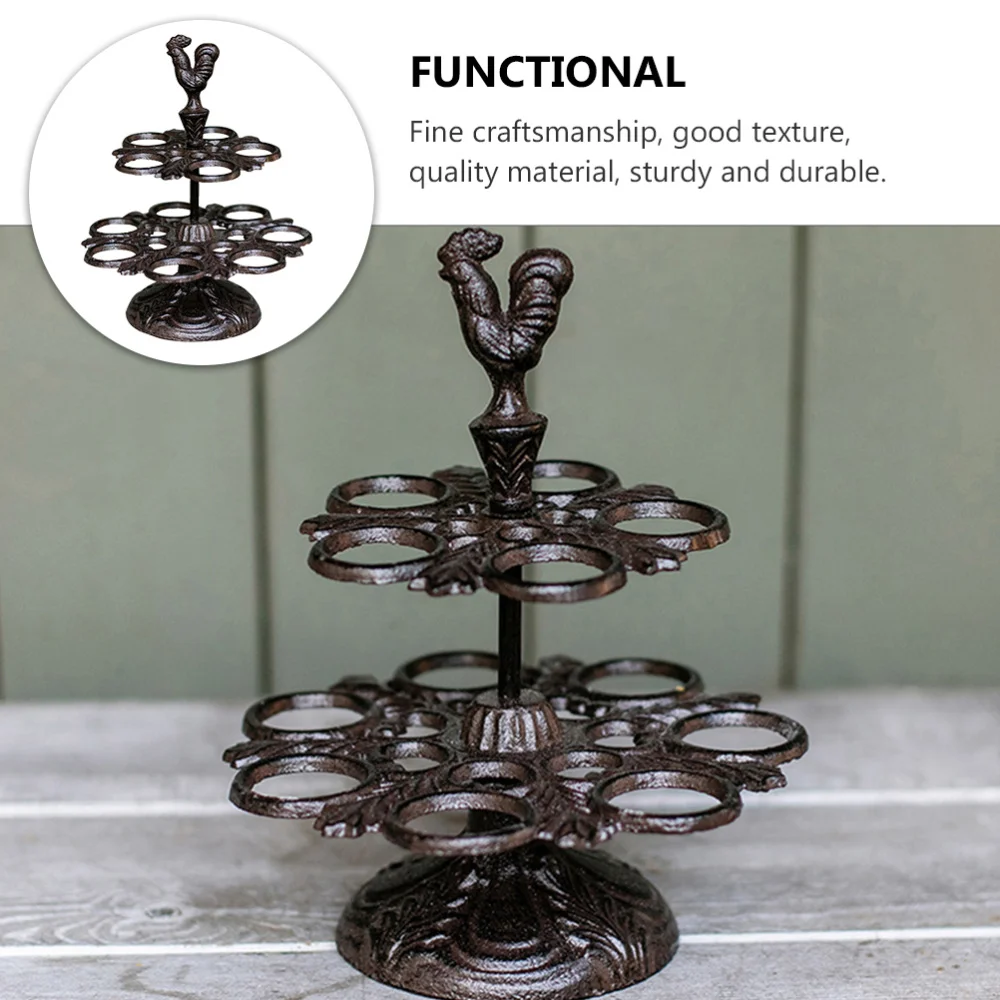 

Retro Cast Iron Egg Rack Retro Cast Iron Egg Rack Kitchen Egg Holder Container
