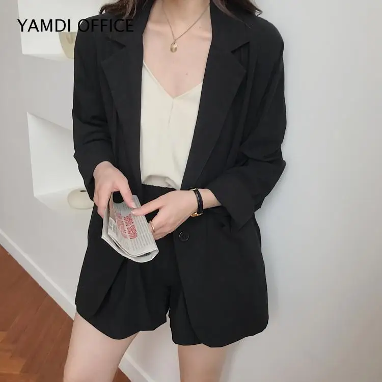 Летние наряды для женщин одежда 2019 комплект из 2 предметов с шортами женский