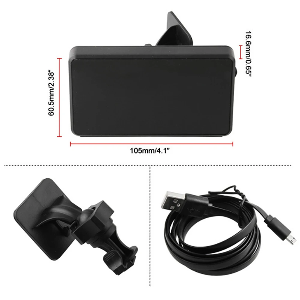 Большой экран GPS HUD измеритель скорости Цифровой Автомобильный дисплей над