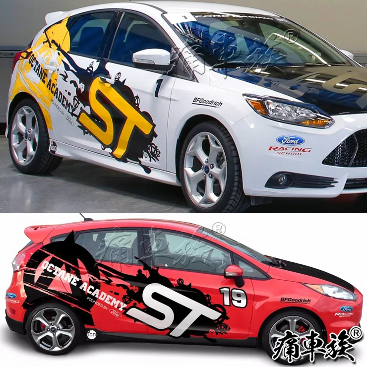 Ford FOCUS 2017 body car stickers modification appearance decorative | Автомобили и мотоциклы