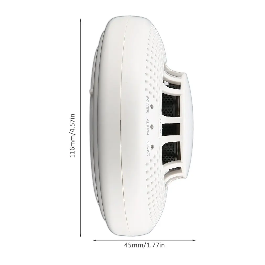 

Photolectric Smoke Detector Alarm Lon Sensor Wireless Transmission Avoid Fire Explosion Poisoning Vicious Accidents