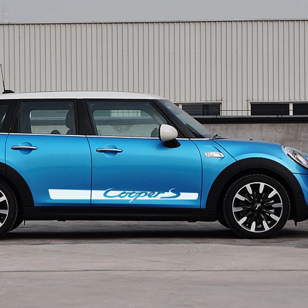 2 шт. наклейки на боковые двери автомобиля кузова юбки | Автомобили и мотоциклы