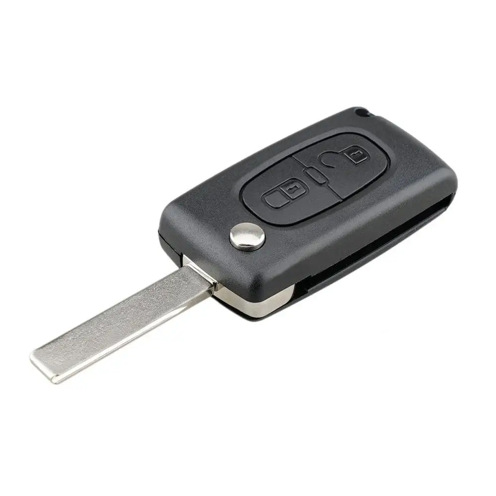 02B подходит для Peugeot 2008 3008 5008 2 кнопки дистанционного брелока оболочки чехол Ce0523 Hu83