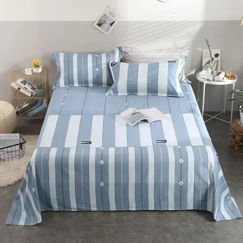 Постельное белье с мультяшным рисунком 1 шт. мод простыни из чистого хлопка для