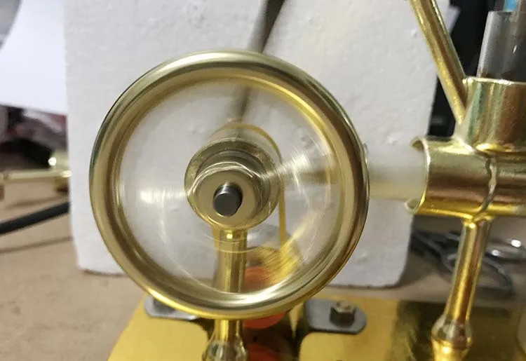 Балансирующая Модель двигателя Stirling модель с тепловым паром развивающая DIY
