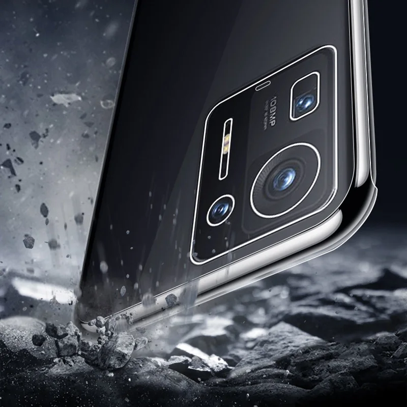 2021 абсолютно новый прозрачный чехол для Xiaomi Mix 4 5G Global Soft TPU Lens защитный телефона Mix4