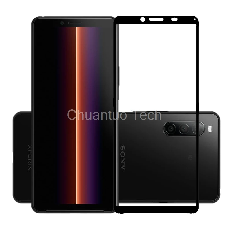 2.5D 9H Премиум Закаленное стекло для Sony Xperia 1 II полное покрытие экрана Защитная