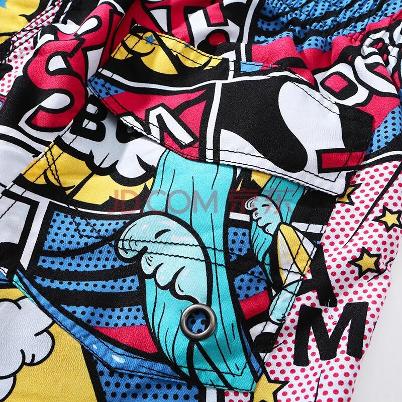 

Loose plus size five-point swimming trunks, seaside vacation, fashion casual men and women couple sports, recommended 170-185cm