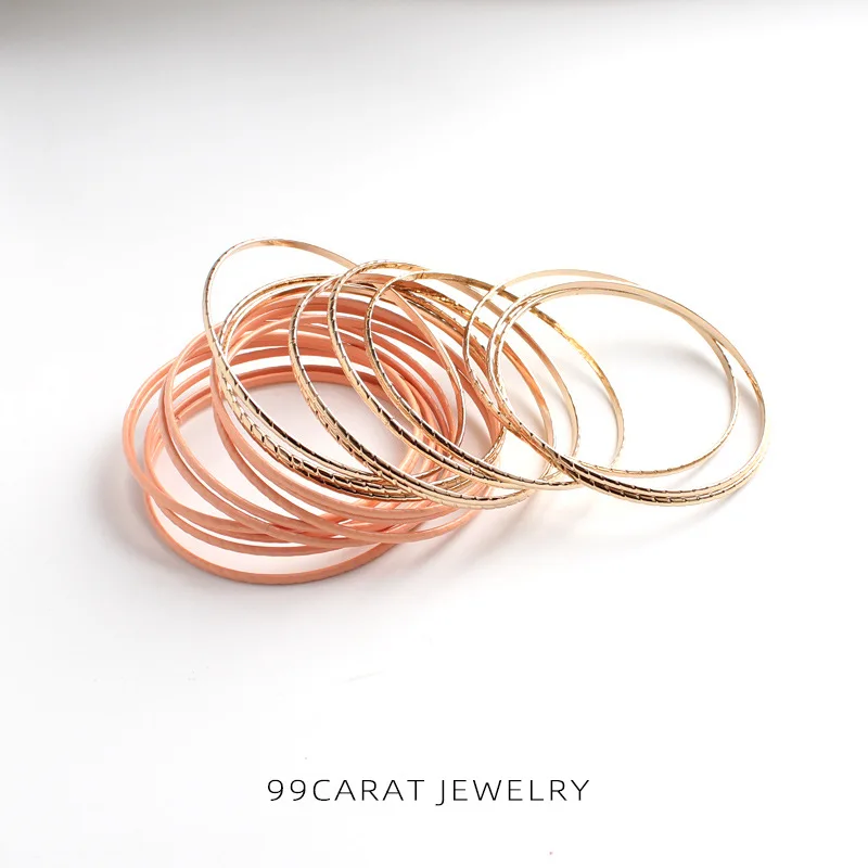

Textured Multi Layer Two Color Special Bracelet