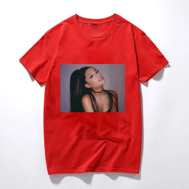 Женская футболка Tumblr Ariana Grande женская одежда унисекс модные топы с принтом и