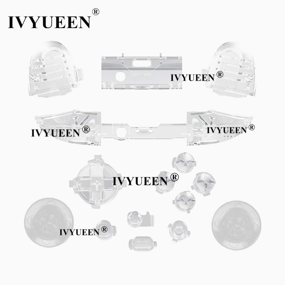 IVYUEEN однотонные кнопки LB и RB бампер RT LT пусковых кнопок Mod Kit для Xbox серии X