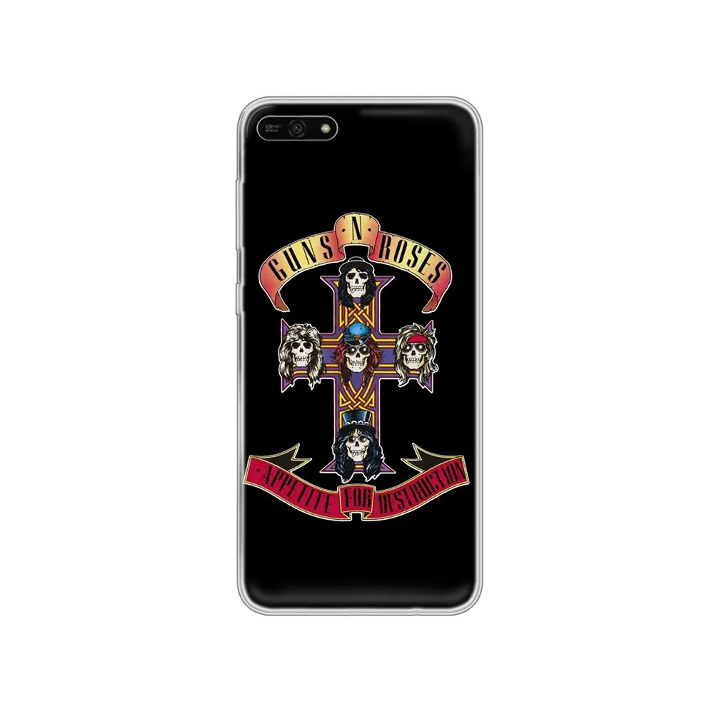 Чехол Guns N' Roses G R для HUAWEI honor mate 7A 8S 8X 9 9X 10 20 30 pro lite | Мобильные телефоны и