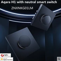 aqara knob smart switch h1 with neutral for homekit sensing wall panel work with apple homekit aqara home app with zigbee 3 0