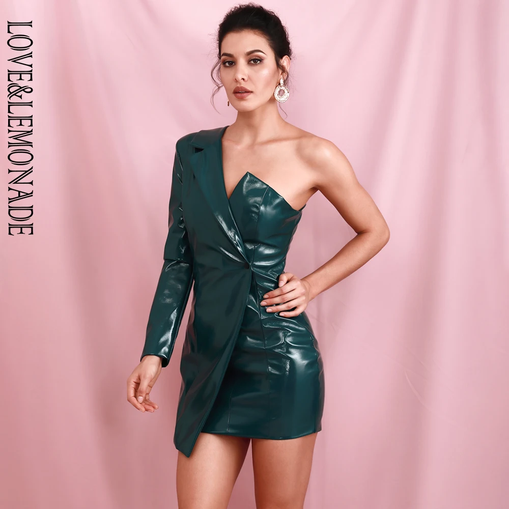 Любовь и лимонада сексуальный глубокий зеленый Нерегулярные Воротник крест с