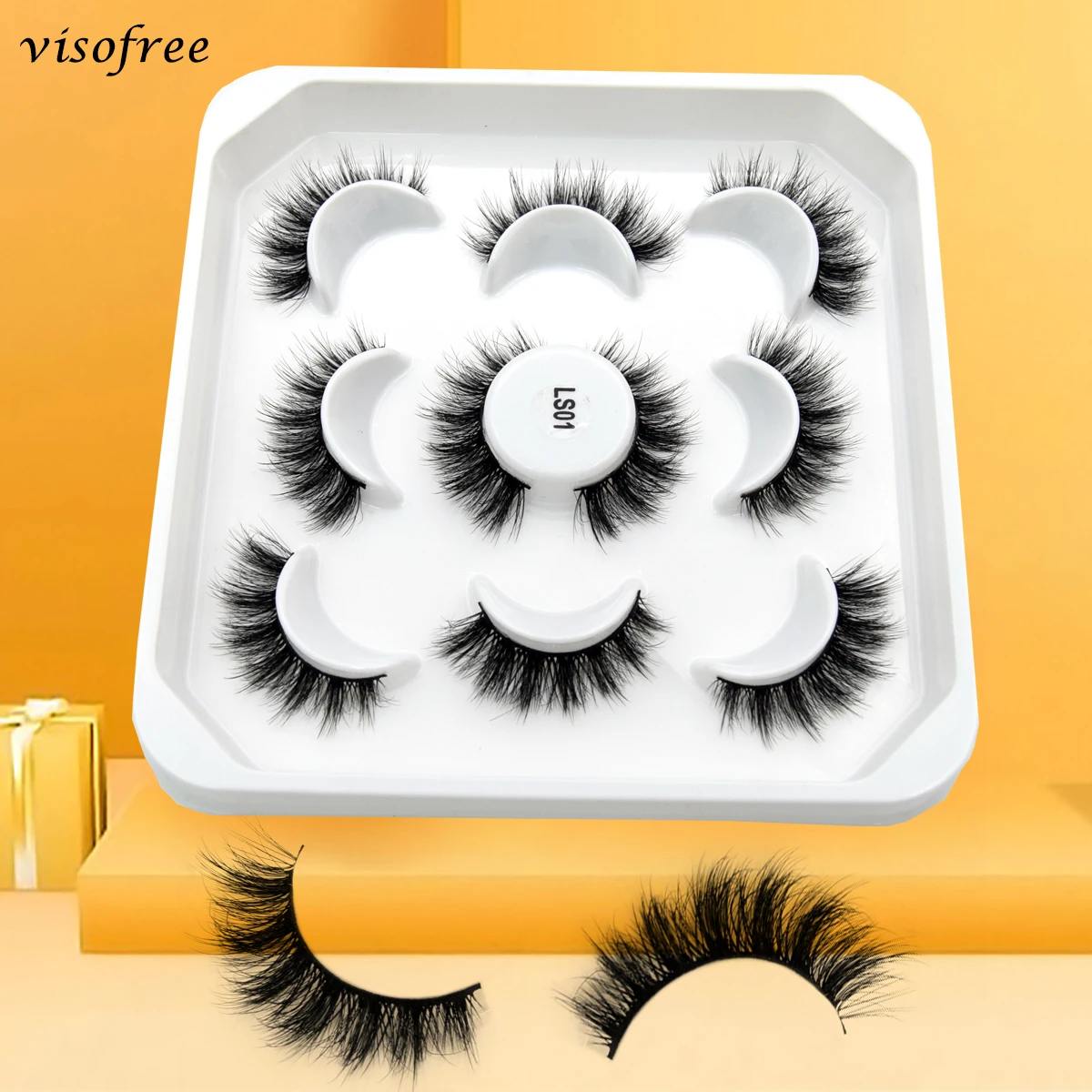 5 пар 3D норковые ресницы натуральные ресницы драматические Накладные ресницы искусственные ресницы макияж оптовая продажа накладные ресницы для наращивания maquiagem