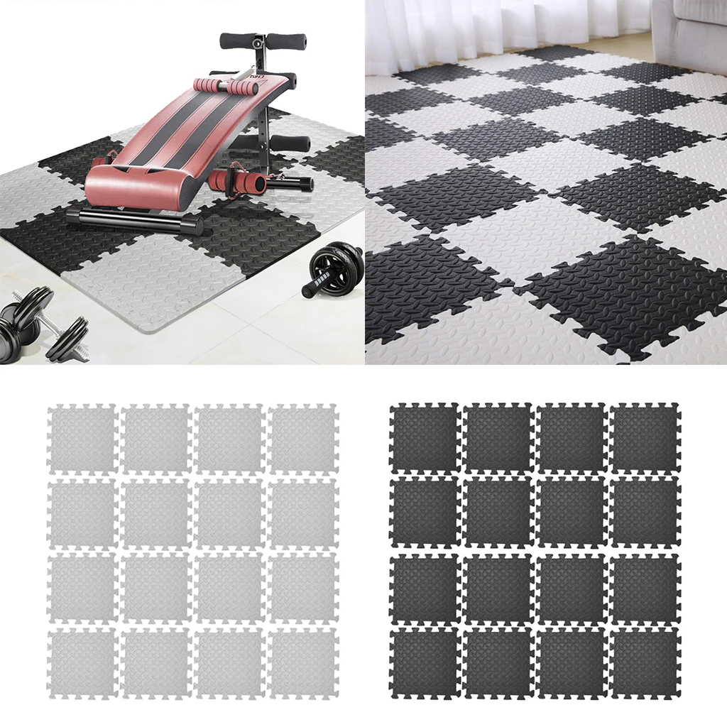 

16pcs/set Exercise Training Puzzle Mat with Foam Interlocking Tiles
