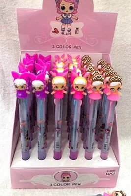 72 шт./лот в Корейском стиле с героями мультфильмов многоцветный Шариковая ручка