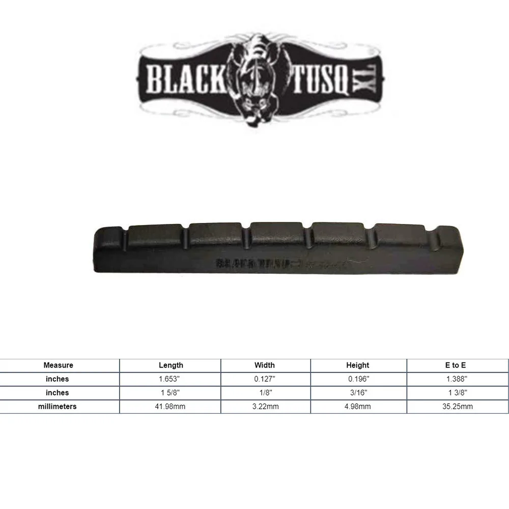 tusq mutter pt 5042 00 xl 42mm graph tech gitarre mutter pre schlitz flachen boden für fd strat elektrische gitarre schwarz keine worte free gl