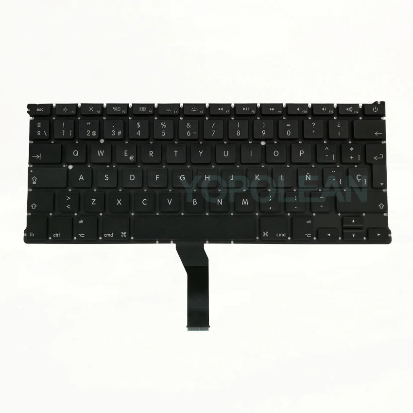 3 шт. новая испанская клавиатура для Macbook Air 13 &quotA1369 A1466 2011 2012 2013 2014 2015 2017