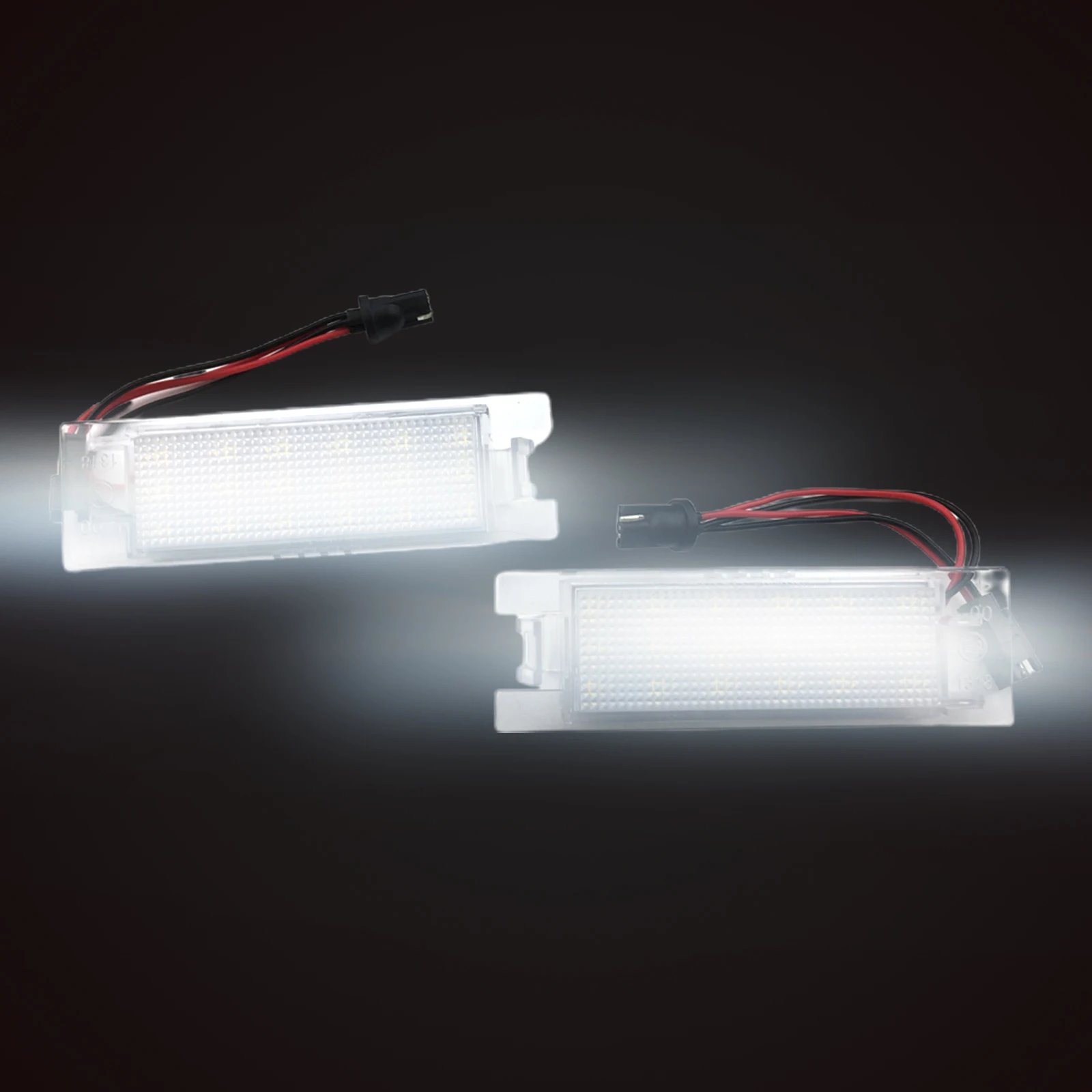 2Pcs Modified LED License Plate Lights for Fiat Opel Vauxhall Alfa Romeo | Автомобили и мотоциклы
