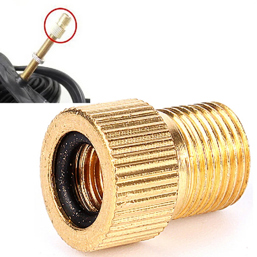 

10PCS/Set Valve Adapter Pump Convert Presta Copper Valve Adaptor Wheels Gas Nozzle Tube Tool Bike Bicycle Accessories